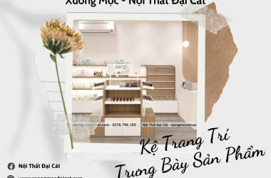 MẪU KỆ TRƯNG BÀY SẢN PHẨM - KỆ TRANG TRÍ ĐẸP CUỐN HÚT NĂM 2024