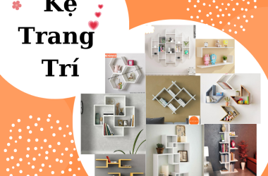 TOP MẪU KỆ TRANG TRÍ TREO TƯỜNG ĐẸP ĐỘC LẠ PHÒNG KHÁCH 