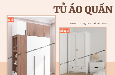 MẪU TỦ QUẦN ÁO GỖ CÔNG NGHIỆP MDF GIÁ TỐT NHẤT - ĐA DẠNG MẪU MÃ & KÍCH THƯỚC