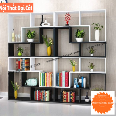 Kệ trang trí - kệ sách phong cách hiện đại KTT154