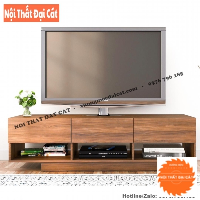 Kệ tivi gỗ công nghiệp màu nâu KTV237