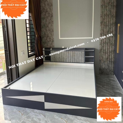 Giường ngủ đơn giản cho phòng ngủ G094