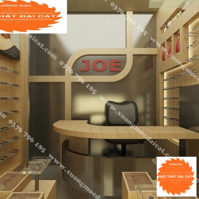 Mẫu thiết kế shop mắt kính MS001