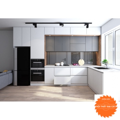 Tủ bếp gia đình TB009