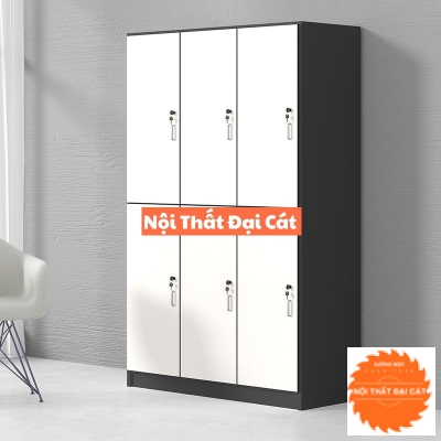 Tủ locker thiết kế 6 hộc TL001