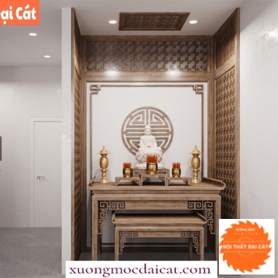 Bàn thờ gỗ công nghiệp đẹp BT006