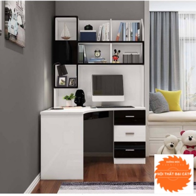 Bàn học kết hợp kệ sách BH003