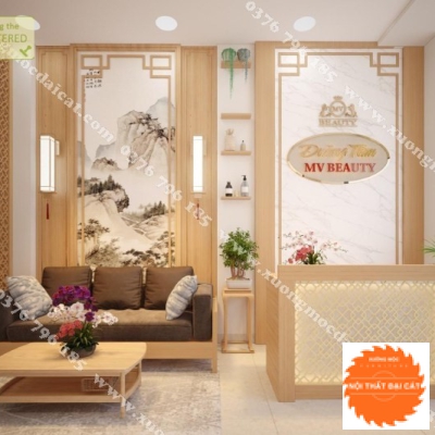 Mẫu thiết kế nội thất Spa - Thẩm mỹ viện MS004