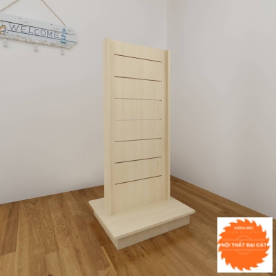 Kệ trưng bày gỗ thiết kế đứng KG018