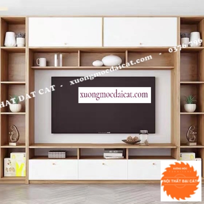 Kệ tivi kết hợp hệ tủ KTV064