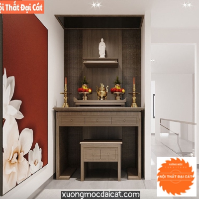 Bàn thờ thiết kế 3 hộc kéo BT014