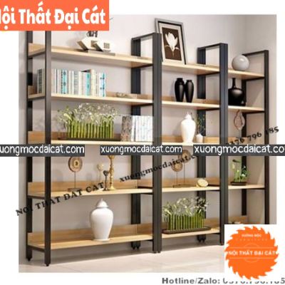 Kệ trang trí - kệ sách - kệ trưng bày sản phẩm KTT122