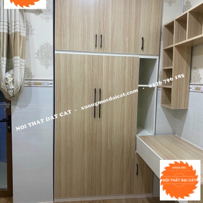 Tủ áo quần thiết kế nhỏ gọn MS22199