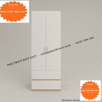 Tủ áo quần nhỏ đẹp MS22271