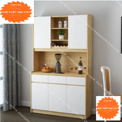 Tủ bếp gỗ công nghiệp TBN053