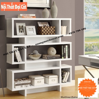 Kệ trang trí - kệ để sách phòng làm việc KTT123