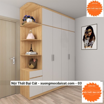 Tủ áo quần gỗ MS22205