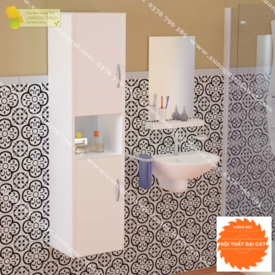 Tủ để vật dụng treo tường nhà tắm TPT012