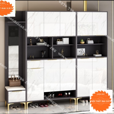 Tủ giày phòng khách thiết kế đa chức năng TG180