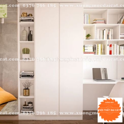 Tủ áo quần kết hợp bàn làm việc TA227