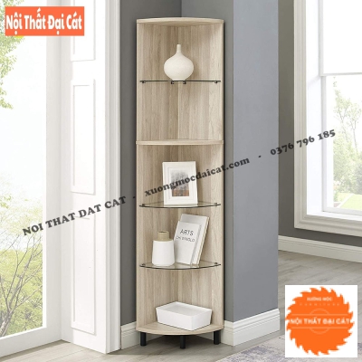 Kệ trang trí 5 tầng góc tường KTT138