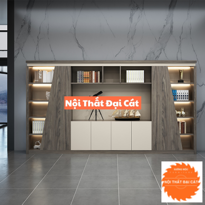 Tủ giám đốc thiết kế có đèn led TGĐ014