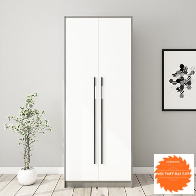 Tủ trẻ em thiết kế 2 cánh nhỏ gọn 
