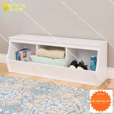 Kệ để đồ chơi trẻ em 3 ngăn KĐC016