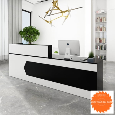 Quầy lễ tân công ty đẹp QLT029