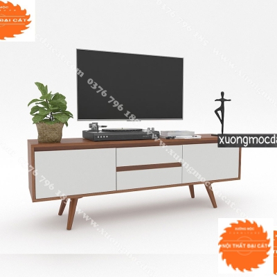Kệ tivi kết hợp hộc kéo với cánh mở KTV284