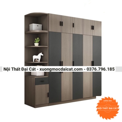 Tủ áo quần 5 cánh gỗ MS22231
