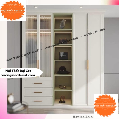 Tủ áo quần thiết kế đẹp MS22255