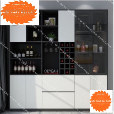 Tủ rượu - tủ trang trí hiện đại cho phòng khách TR046