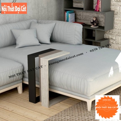 Bàn gỗ đơn giản cạnh sofa BGS024