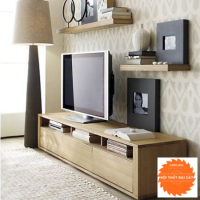 Kệ tivi gỗ phong cách tối giản KTV221