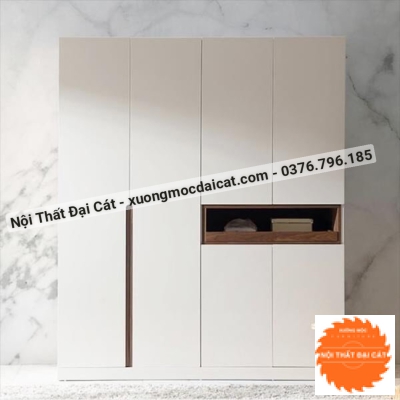 Tủ áo quần màu trắng sang trọng MS22240