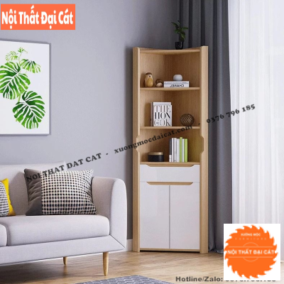 Kệ sách - kệ trang trí phòng khách KS150