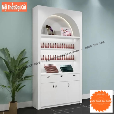 Tủ decor nail phong cách hiện đại TN016