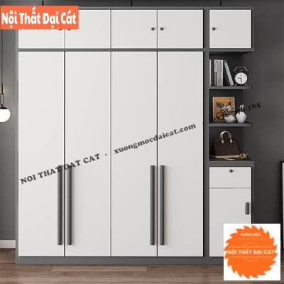 Tủ áo quần gỗ thiết kế đẹp TA668