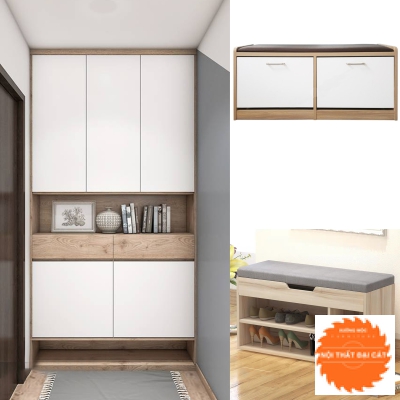 Tủ giày thiết kế đa chức năng TG122