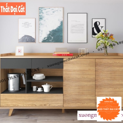 Tủ lưu trữ, trang trí phòng khách TĐ098