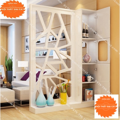 Vách ngăn hiện đại cho phòng khách VN058