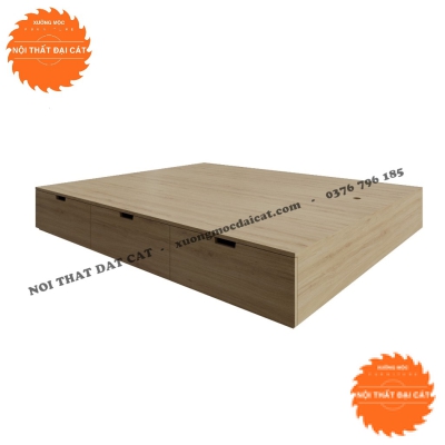 Giường ngủ gỗ 3 hộc kéo G131