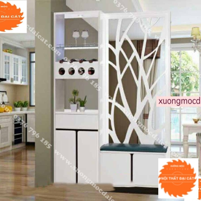 Tủ rượu kết hợp vách ngăn phòng khách TR048