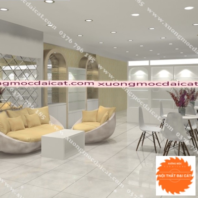 Mẫu thiết kế nội thất Spa - Thẩm mỹ viện MS001