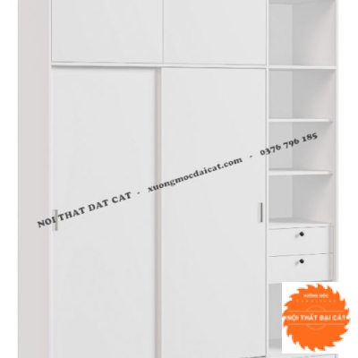 Tủ quần áo cửa lùa gỗ MDF TA430
