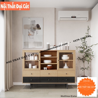 Tủ bếp gia đình thiết kế đẹp TBN063