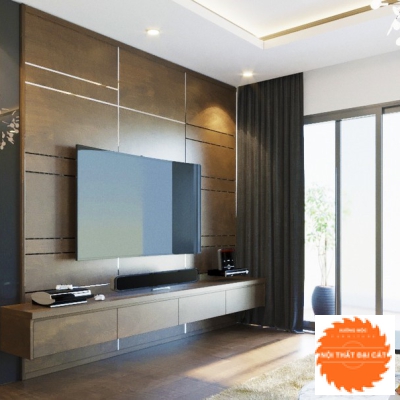 Vách ốp kệ tivi VO014