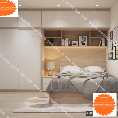 Combo tiết kiệm diện tích cho phòng ngủ CBPN042
