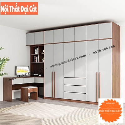 Tủ áo quần kết hợp bàn trang điểm TA150
